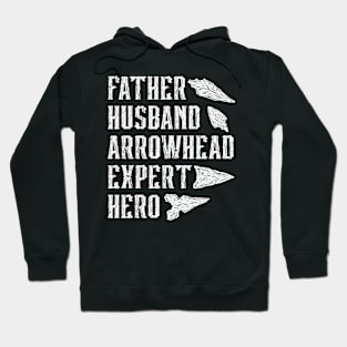 Arrowhead Father Husband Gift Hoodie